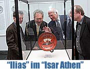 &ldquo;Von Helden und Tr&auml;nen - Die Rache des Achill". Eine szenisch-musikalische Installation nach Homer. (Foto: Martin Schmitz)